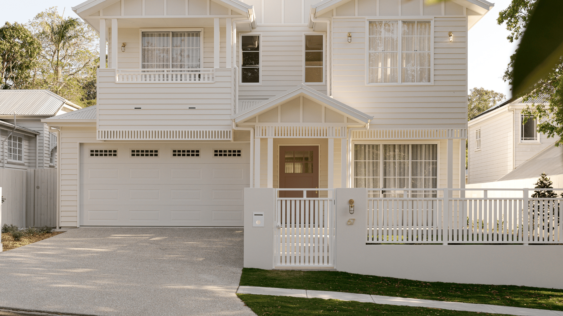 Gliderol Sectional garage door - Sectional Hampton CountyWindows DoverWhite 034 Sept2025