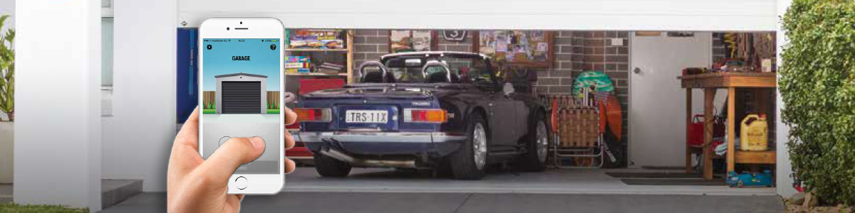 Secure your home with a Smart Phone Garage Door Control Kit