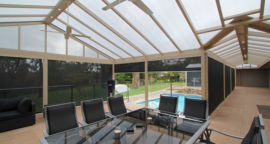 Slide Blinds for Outdoor Areas and Patios